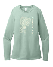 Load image into Gallery viewer, Drum in Joy Women&#39;s Long Sleeve Mandala T-shirt (provides 14 meals)