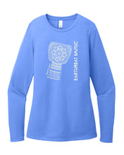 Load image into Gallery viewer, Drum in Joy Women&#39;s Long Sleeve Mandala T-shirt (provides 14 meals)