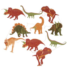 Load image into Gallery viewer, Paper Garland - Dinosaurs (provides 6 meals)