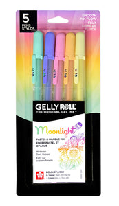 Gelly Roll Moonlight Pastel 5 pack (provides 3 meals)