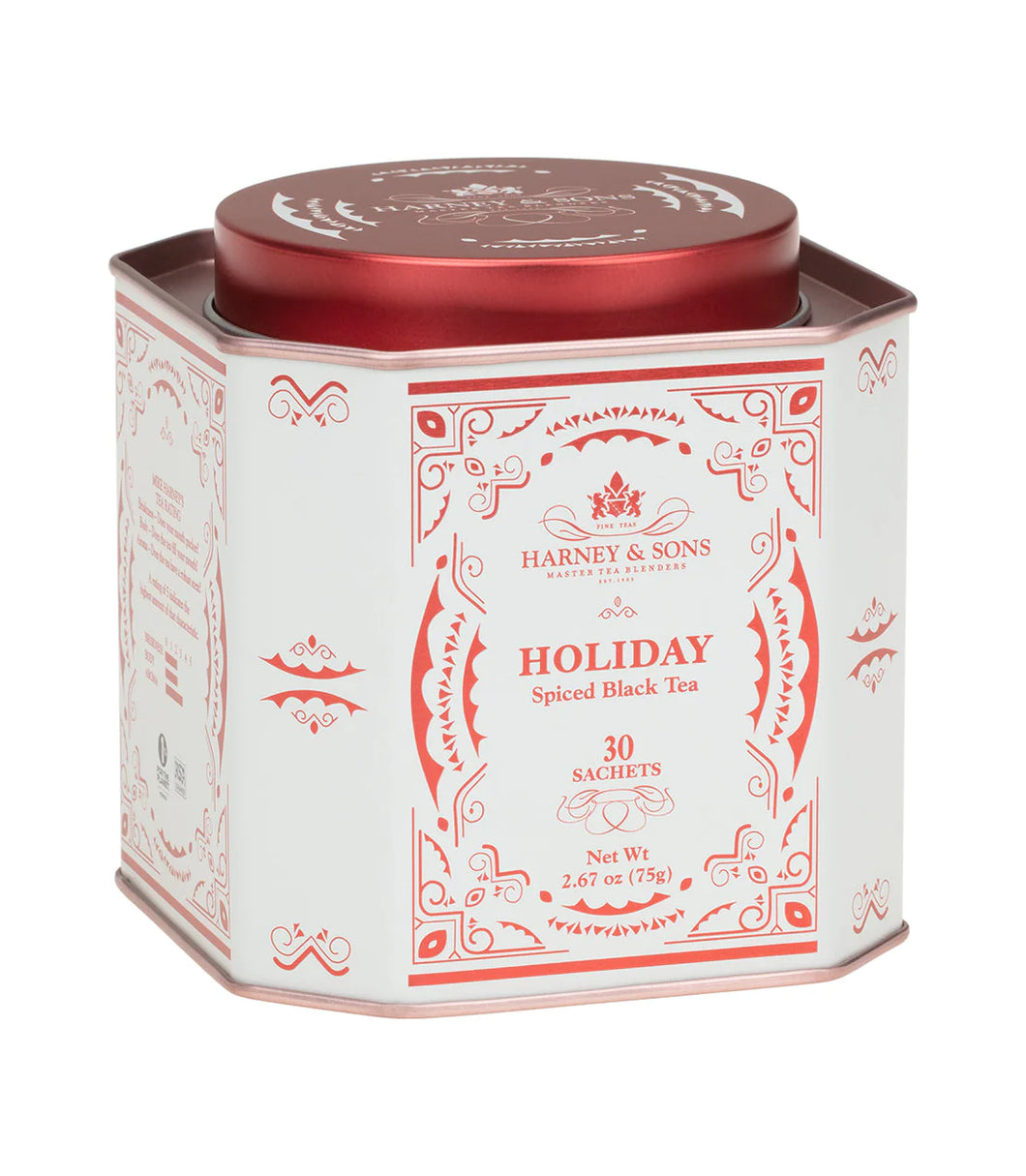 Holiday Spiced Black Tea Tin - (4 meals)