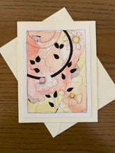 Load image into Gallery viewer, Product Image: Flowers and Patterns Card with Pen