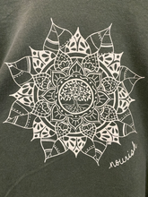 Load image into Gallery viewer, Unisex Cotton Long-Sleeved Tree Mandala T-shirt (provides 15 meals)