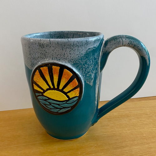 Sunshine Mug :  Teal  (provides 14 Meals)