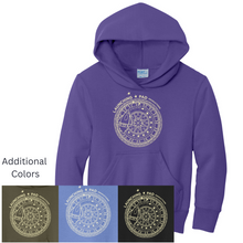 Load image into Gallery viewer, BSCSD Launching Pad Youth Hooded Sweatshirt (provides 16 meals)