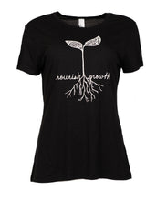 Load image into Gallery viewer, Women&#39;s Nourish Growth Crew-neck Tee   (provides 12 meals)
