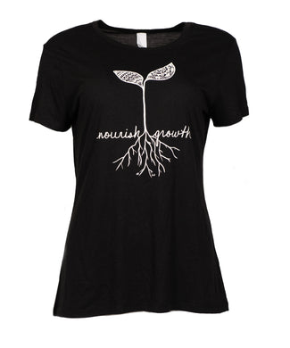 Women's Nourish Growth Crew-neck Tee   (provides 12 meals)