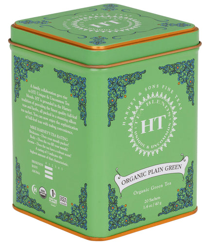 Tea Tin - Organic Green Tea (4 meals)