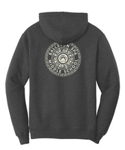 Load image into Gallery viewer, BSCSD Middle School Unisex Hooded Sweatshirt - Grey (provides 22 meals)
