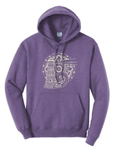 Load image into Gallery viewer, Tecler Elementary School Unisex Hooded Sweatshirt - Purple (provides 22 meals)