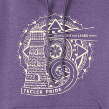 Load image into Gallery viewer, Tecler Elementary School Unisex Hooded Sweatshirt - Purple (provides 22 meals)