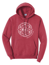 Load image into Gallery viewer, BACC Adult Hooded Sweatshirt - red (provides 20 meals)