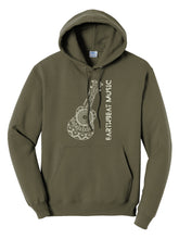 Load image into Gallery viewer, Strum in Joy Hooded Unisex Sweatshirt (provides 20 meals)