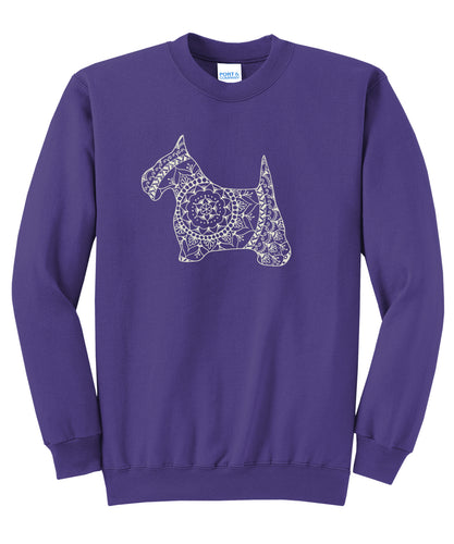 BSCSD Scotties Unisex Sweatshirt - Purple (provides 16 meals)