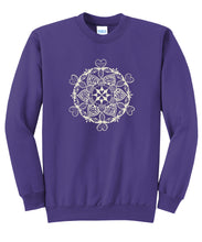 Load image into Gallery viewer, DDX3X Adult Sweatshirt - purple (provides 20 meals)