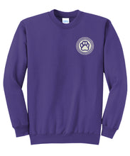 Load image into Gallery viewer, BSCSD High School Unisex Crew Sweatshirt - Purple (provides 16 meals)