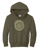 Load image into Gallery viewer, BSCSD Launching Pad Youth Hooded Sweatshirt (provides 16 meals)