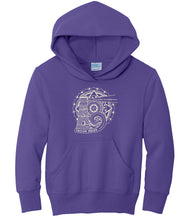 Load image into Gallery viewer, Tecler Elementary School Youth Hooded Sweatshirt - Purple (provides 16 meals)