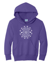 Load image into Gallery viewer, BSCSD Wood Road Youth Hooded Sweatshirt (provides 16 meals)