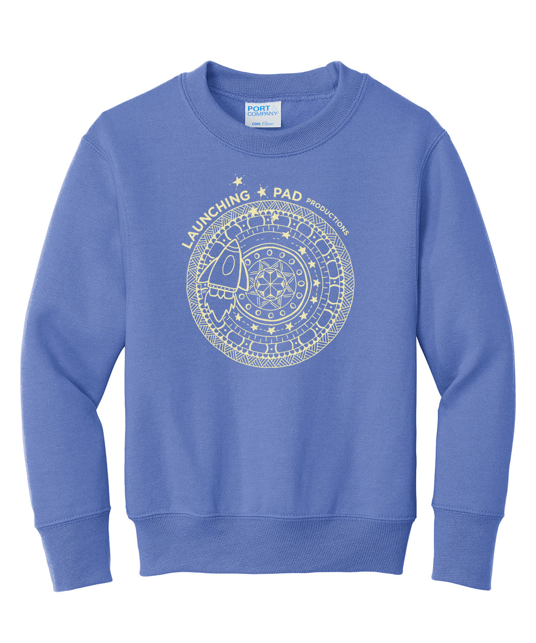 BSCSD Launching Pad Youth Crew Sweatshirt (provides 16 meals)