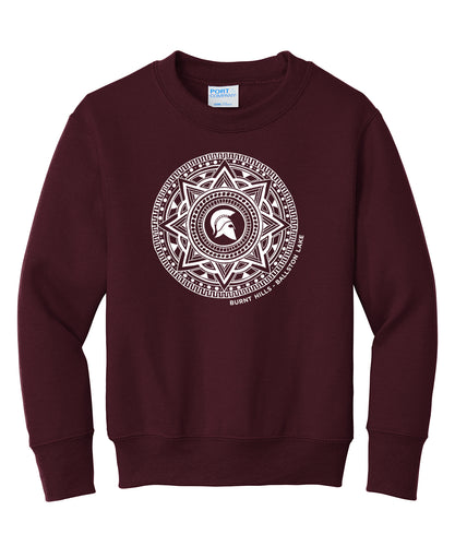 BH-BL Youth Sweatshirt: Maroon (provides 16 meals)