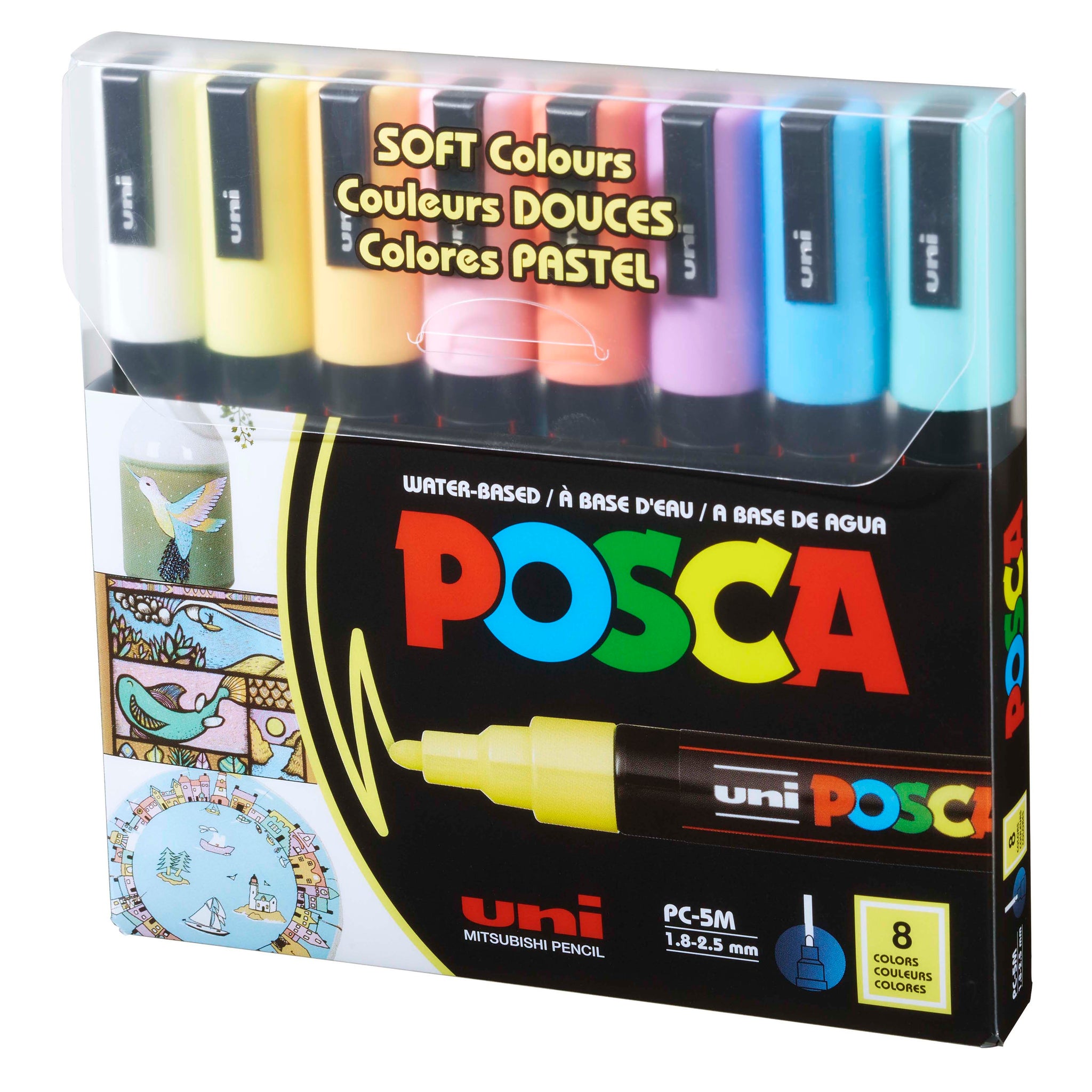 Posca Pens - Set of 8, 5M (provides 15 meals) – Nourish Designs