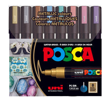 Load image into Gallery viewer, Posca Pens - Set of 8, 5M (provides 14 meals)