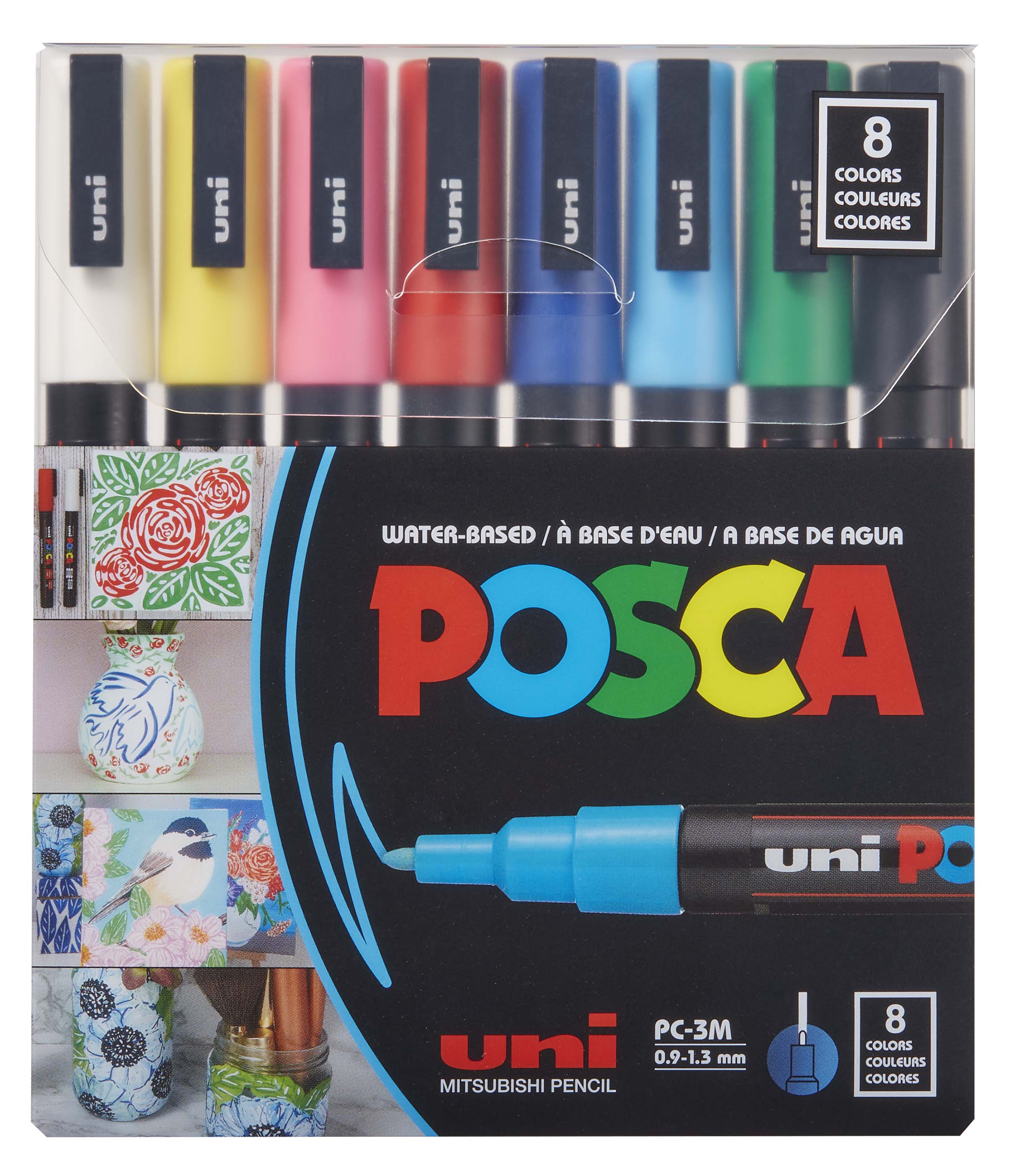 The Rarest Posca Pen Posca Pens - Set of 8, 3M (provides 14 meals) – Nourish Designs