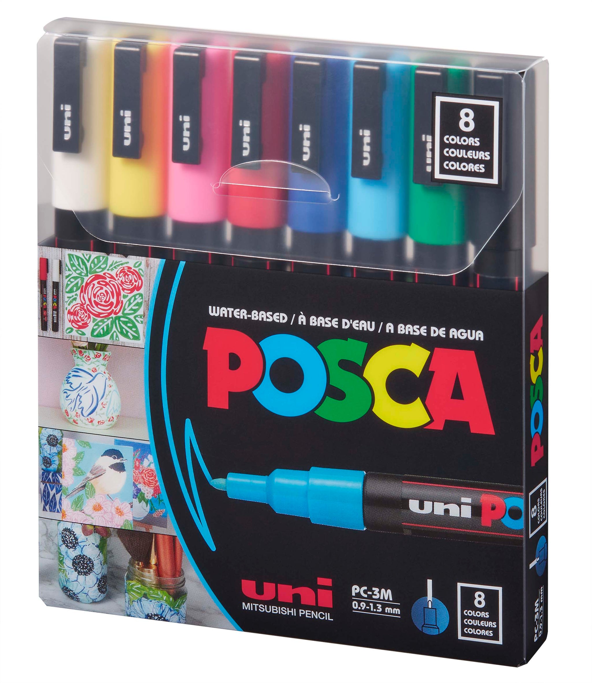 POSCAマーカー8色　15箱　新品 Posca Pens - Set of 8, 5M (provides 15 meals) – Nourish Designs