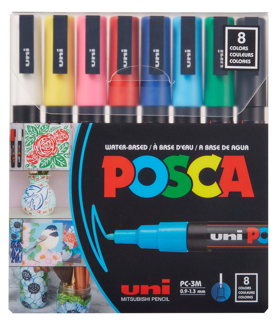 Posca Pens - Set of 8, 3M (provides 14 meals)