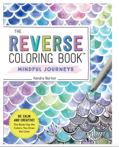 Reverse Coloring Book - Mindful Journeys (6 meals)