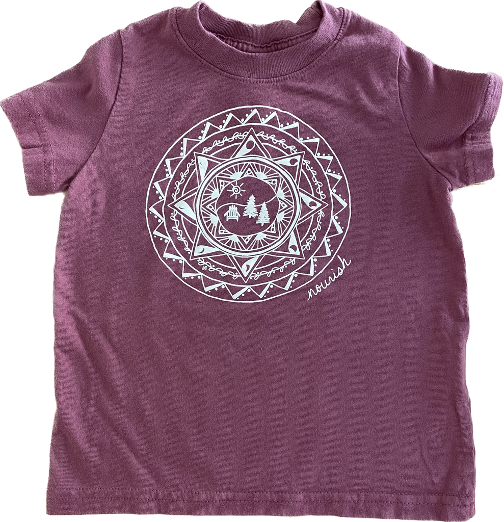 Adirondack Toddler T-shirt - Raspberry 