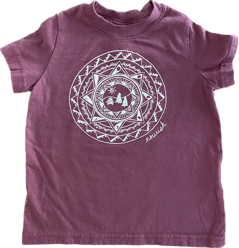Adirondack Toddler T-shirt - Raspberry 