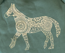 Load image into Gallery viewer, Horse Onesie - Ocean Green (provides 8 meals)