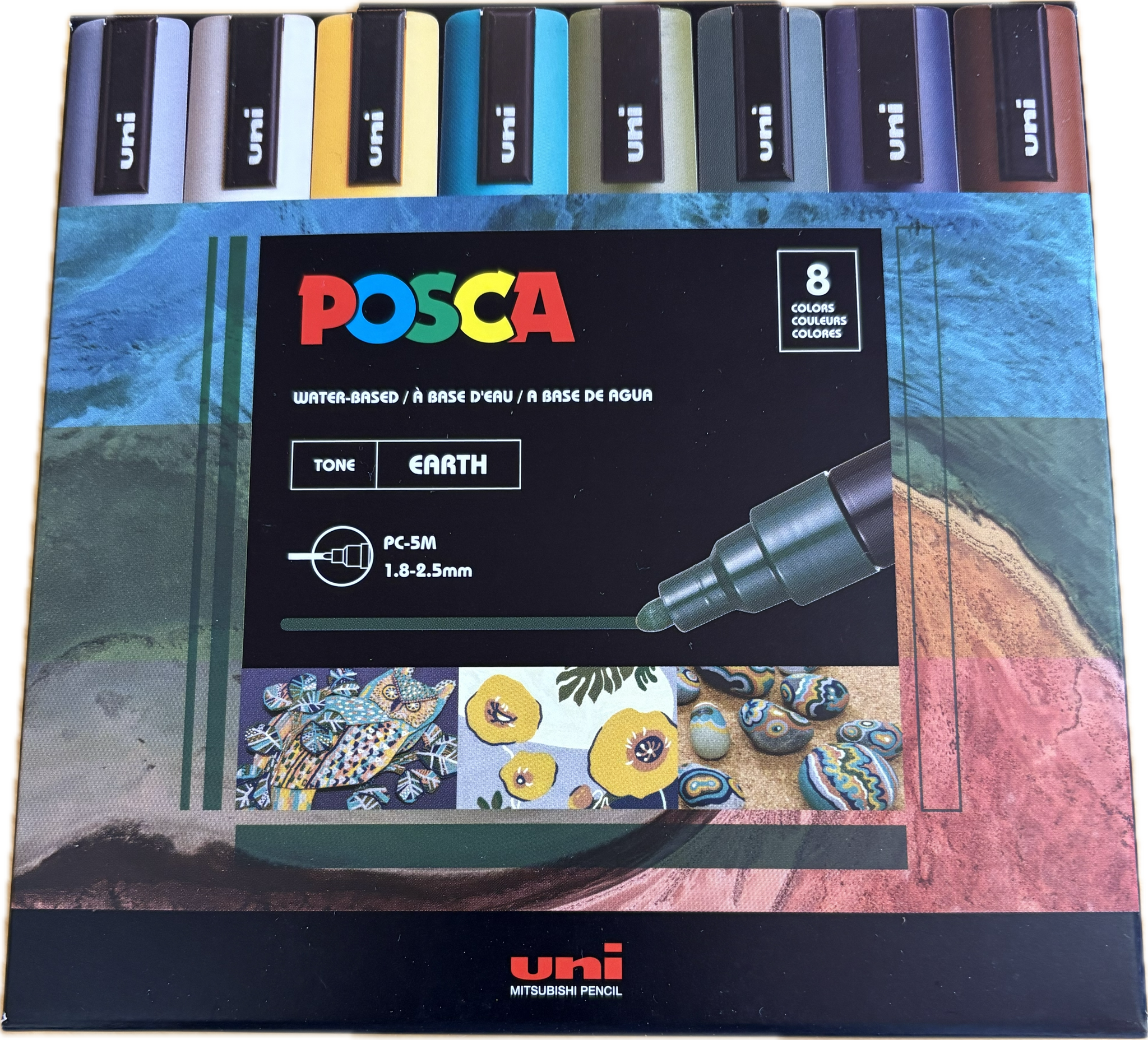 Posca Pens - Set of 8, 5M (provides 15 meals) – Nourish Designs