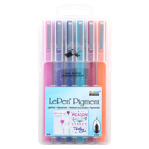 LePen Pigment - Jewel Color set of 6 (provides 6 meals)