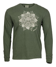 Load image into Gallery viewer, Unisex Cotton Long-Sleeved Tree Mandala T-shirt (provides 15 meals)