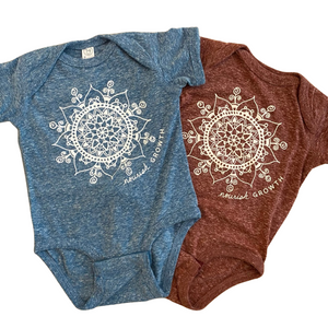 Peek-a-Boo Bear Mandala Onesie (provides 8 meals)