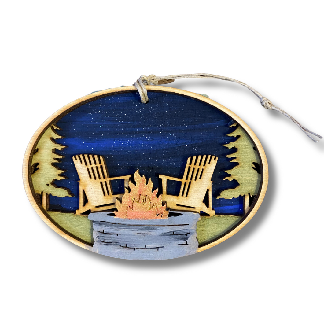 Firepit Ornament (provides 7 meals)