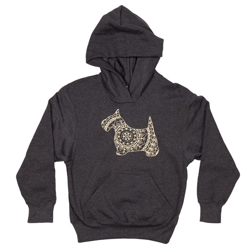 BSCSD Youth Ballston Spa Scotties Hooded Sweatshirt - Grey (provides 16 meals)