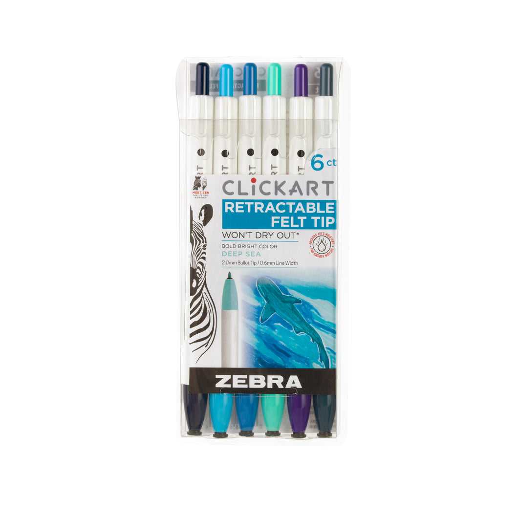 Clickart Marker Sets of 6   (provides 4 meals)