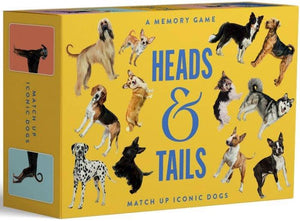 Heads & Tails: Dog Memory Game (provides 6 meals)