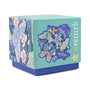 MINI JIGSAW PUZZLE, Luminous Butterflies (provides 6 meals)