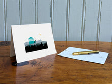 Load image into Gallery viewer, Fire Tower Pup Blank Greeting Card (provides 2 meals)