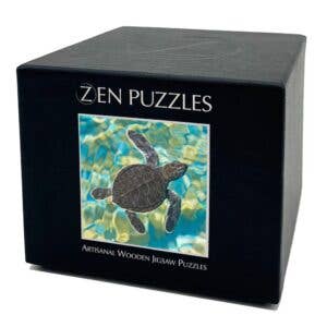 Mosaic Sea Turtle Small Wooden Puzzle (provides 8 meals)
