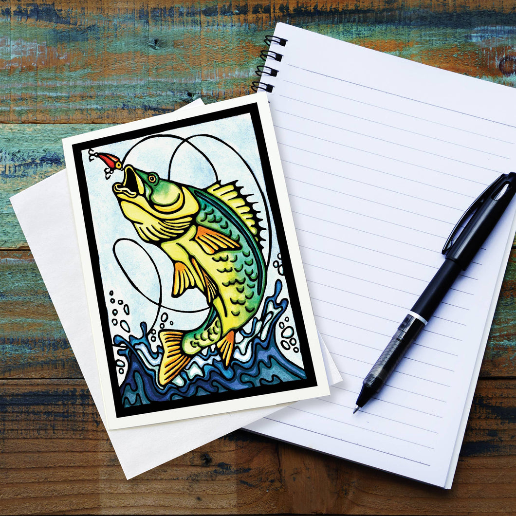 Greeting Card Land It! (Fish)