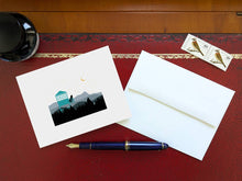 Load image into Gallery viewer, Fire Tower Pup Blank Greeting Card (provides 2 meals)