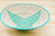 Load image into Gallery viewer, Sustainable Woven Sweet Grass bowl, multi-color (provides 6 meals)