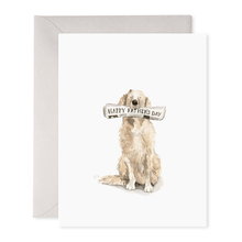 Load image into Gallery viewer, Doggy Dad | Golden Retriever Father&#39;s Day Greeting Card