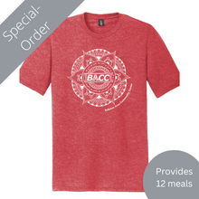 Load image into Gallery viewer, BACC Unisex Crew Tee (provides 12 meals)